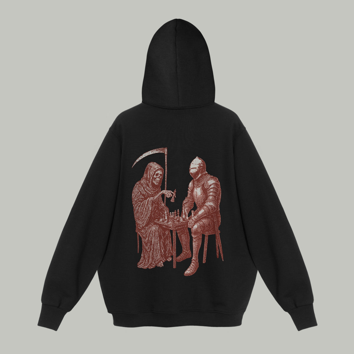Chess Hoodie RD-CH BLACK