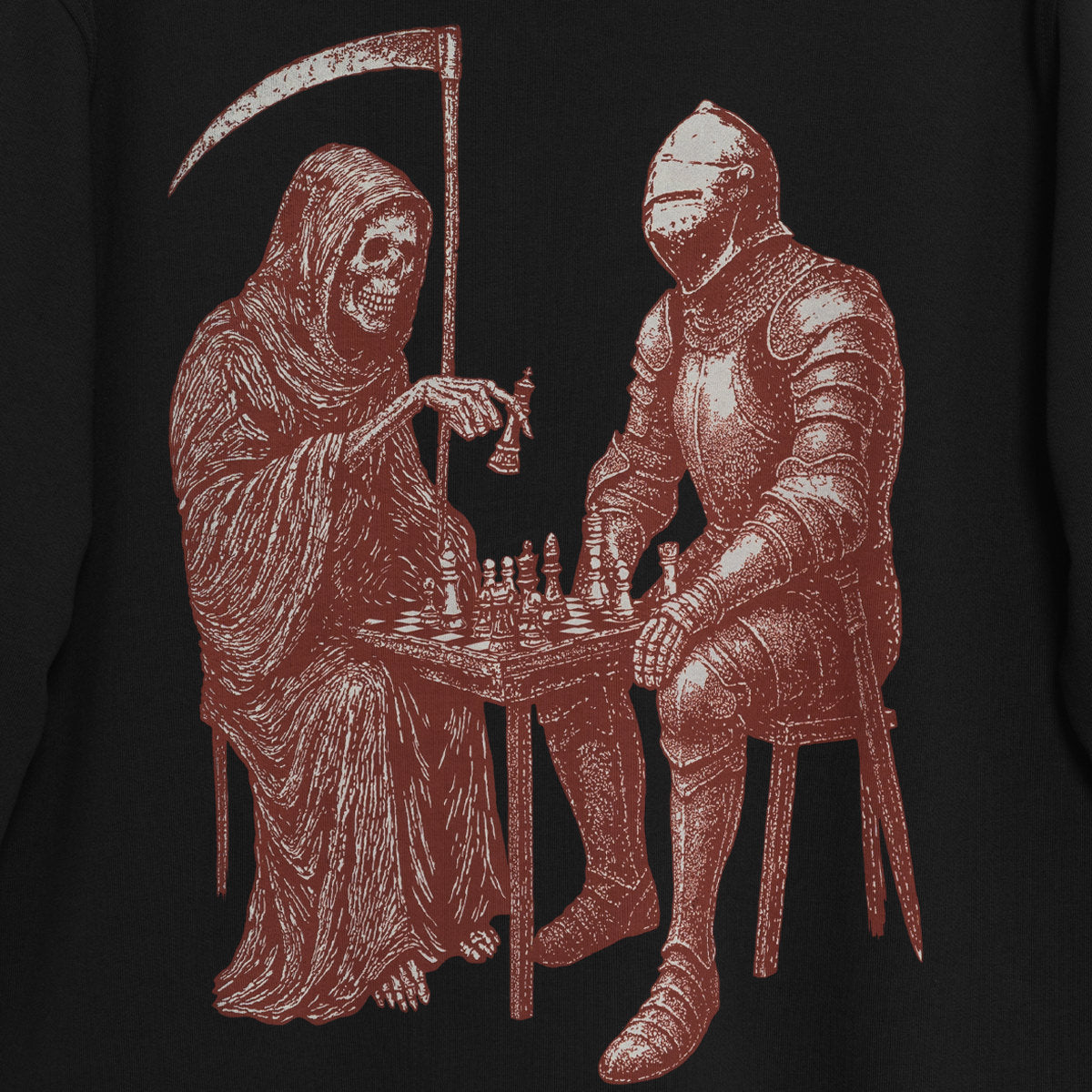 Chess Hoodie RD-CH BLACK