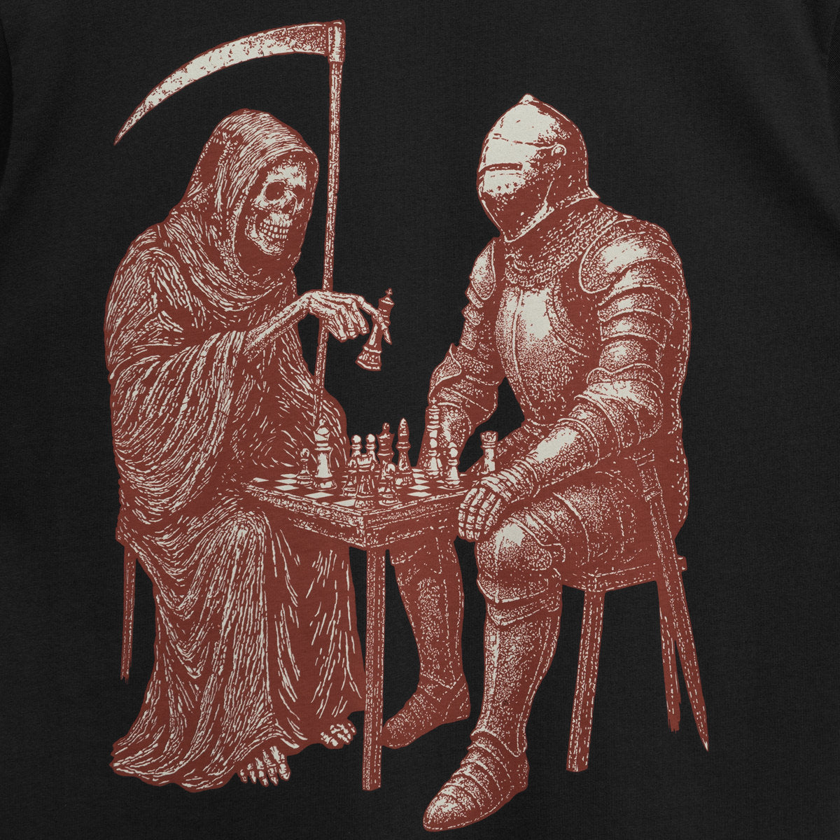 Chess T-Shirt RD-CTS BLACK