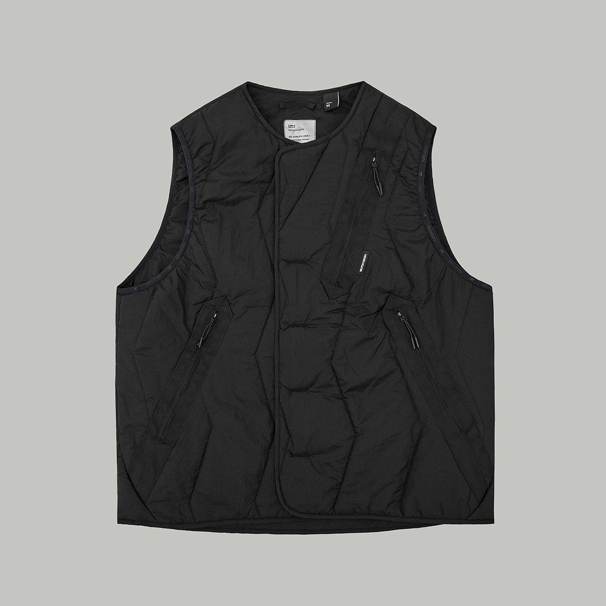 Diagonal Pocket Vest Gen.1 RD-DGNLPV_GEN.1 BLACK