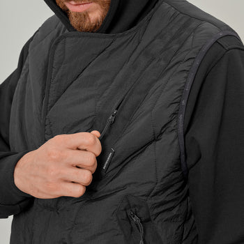 Diagonal Pocket Vest Gen.1 RD-DGNLPV_GEN.1 BLACK