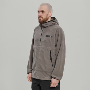 Half Zip Fleece Hoodie Gen.2 RD-HZFH_GEN.2 GRAPHITE