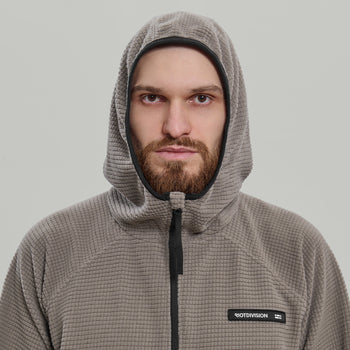 Half Zip Fleece Hoodie Gen.2 RD-HZFH_GEN.2 GRAPHITE