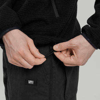 Half Zip Fleece Hoodie Gen.2 RD-HZFH_GEN.2 BLACK