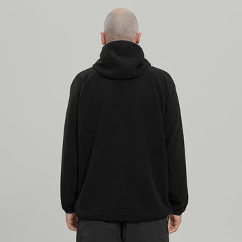 Half Zip Fleece Hoodie Gen.2 RD-HZFH_GEN.2 BLACK