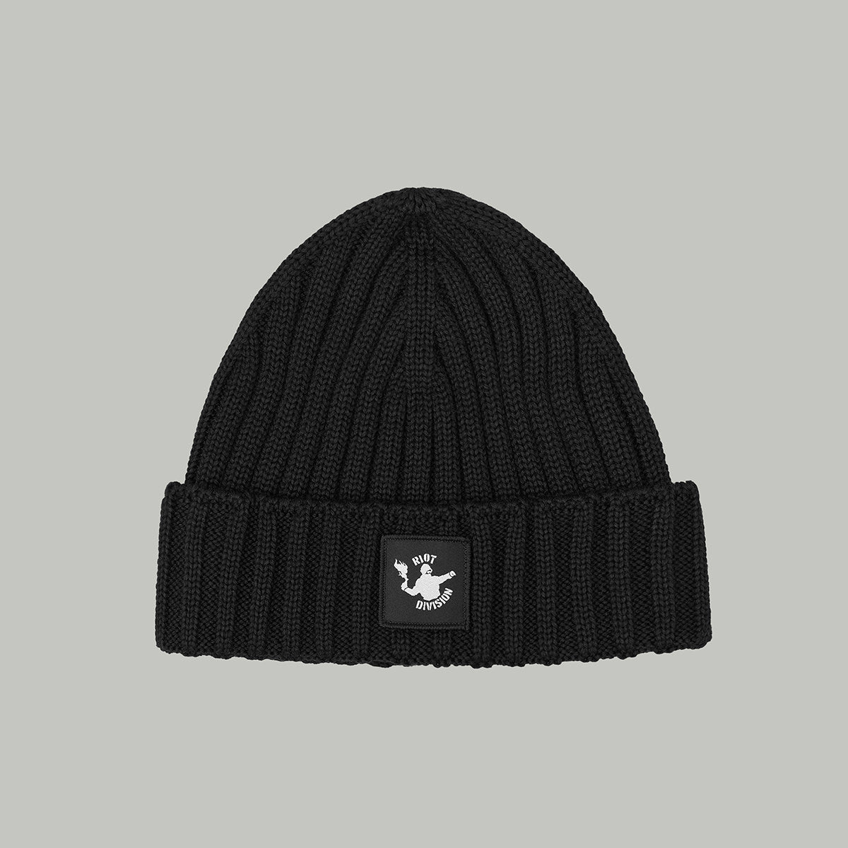 Merino Beanie Hat RD Logo RD-MRNBHRDL BLACK