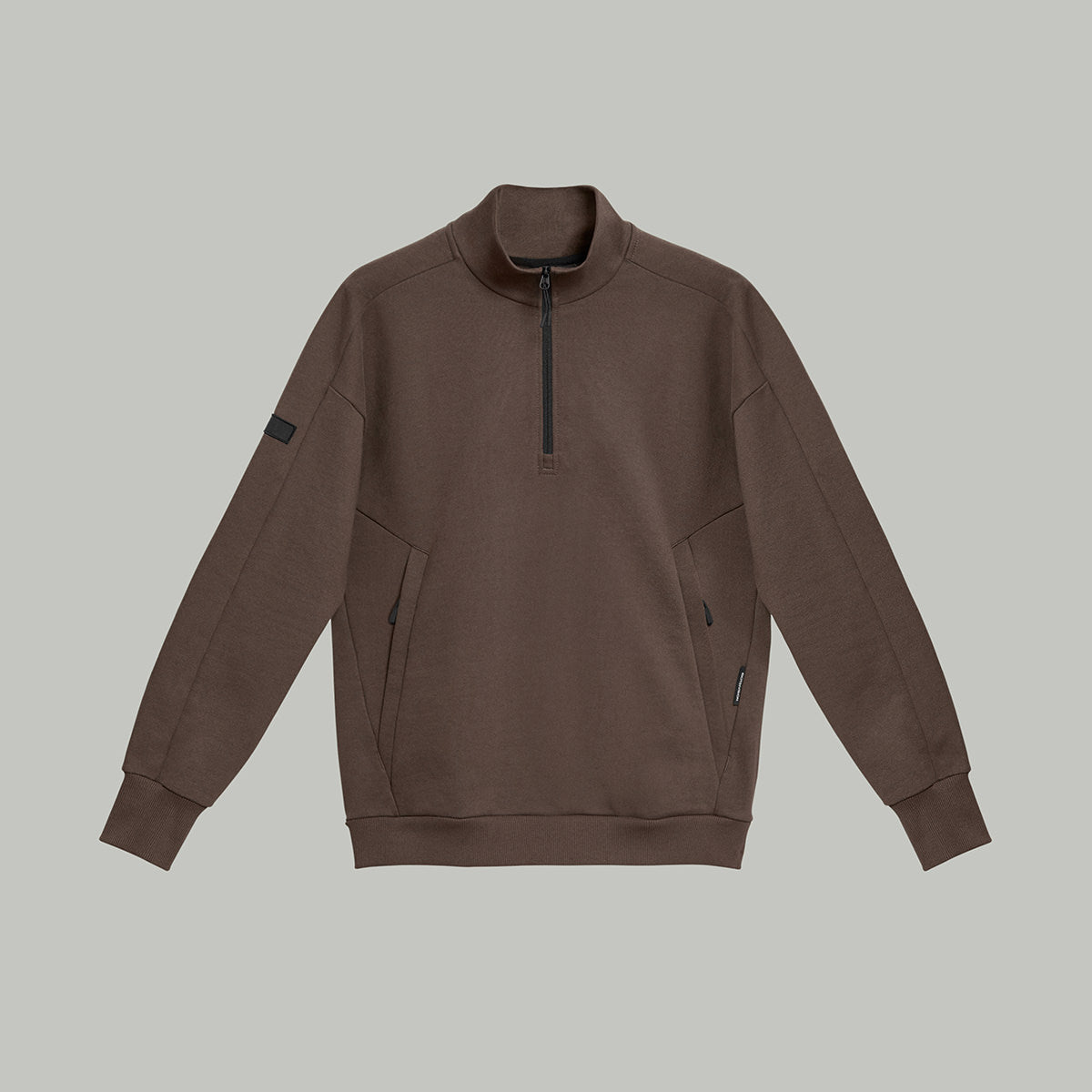 Half Zip Sweatshirt Gen.1 RD-HLFZPSS_GEN.1 BROWN
