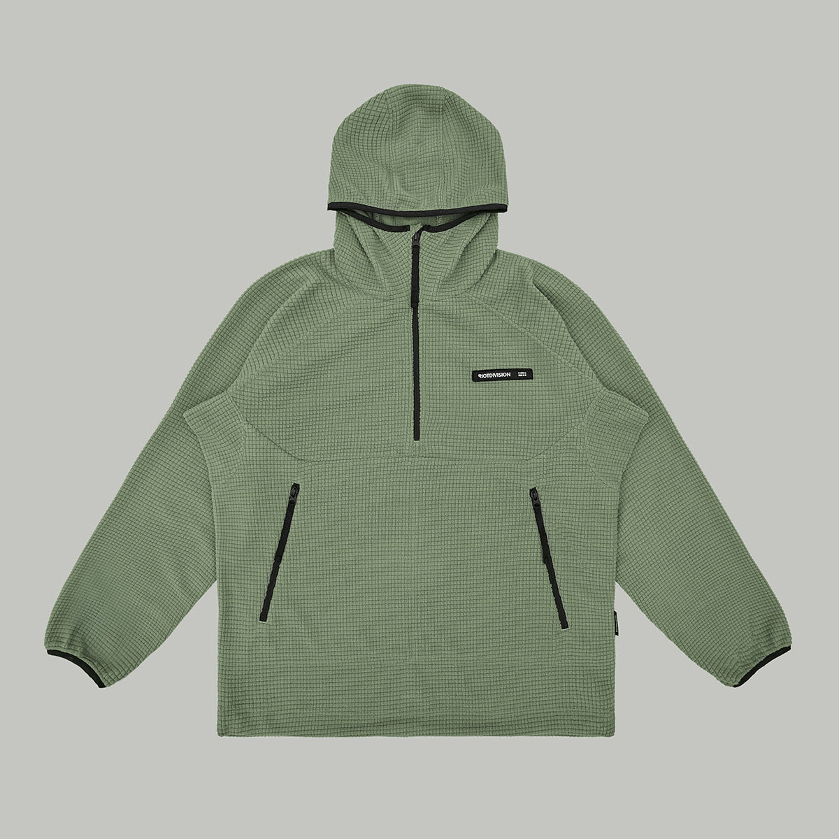 Half Zip Fleece Hoodie Gen.2 RD-HZFH_GEN.2 KHAKI