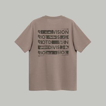 Hidden Letters T-Shirt RD-HLTS BEIGE