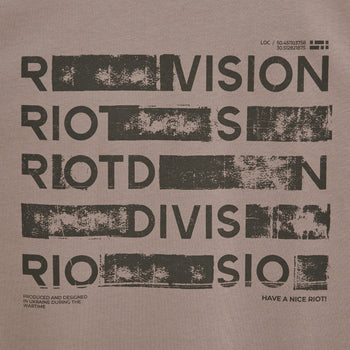 Hidden Letters T-Shirt RD-HLTS BEIGE