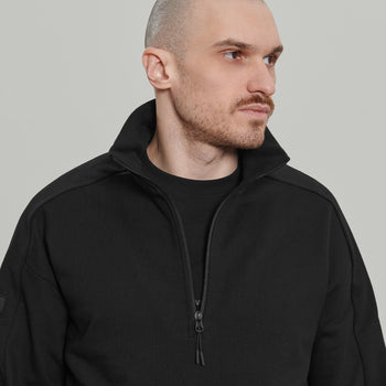 Half Zip Sweatshirt Gen.1 RD-HLFZPSS_GEN.1 BLACK