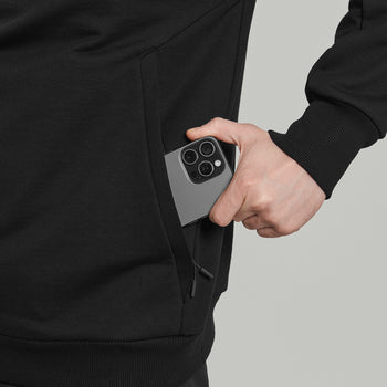 Half Zip Sweatshirt Gen.1 RD-HLFZPSS_GEN.1 BLACK