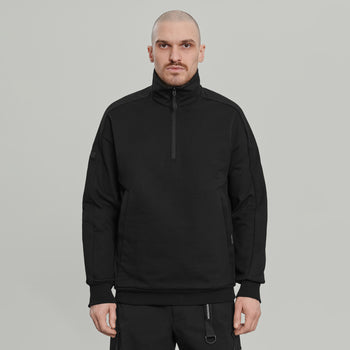 Half Zip Sweatshirt Gen.1 RD-HLFZPSS_GEN.1 BLACK