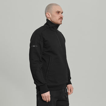 Half Zip Sweatshirt Gen.1 RD-HLFZPSS_GEN.1 BLACK