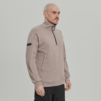 Half Zip Sweatshirt Gen.1 RD-HLFZPSS_GEN.1 BEIGE