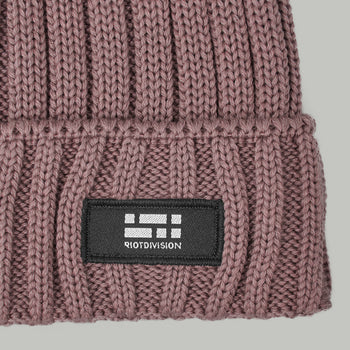 Cotton Beanie Hat Morse Code Logo RD-CTTNBHMCL PINK