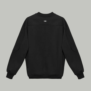 Diagonal Nylon Pocket Sweatshirt Gen.1 RD-DGNLNPSS_GEN.1 BLACK