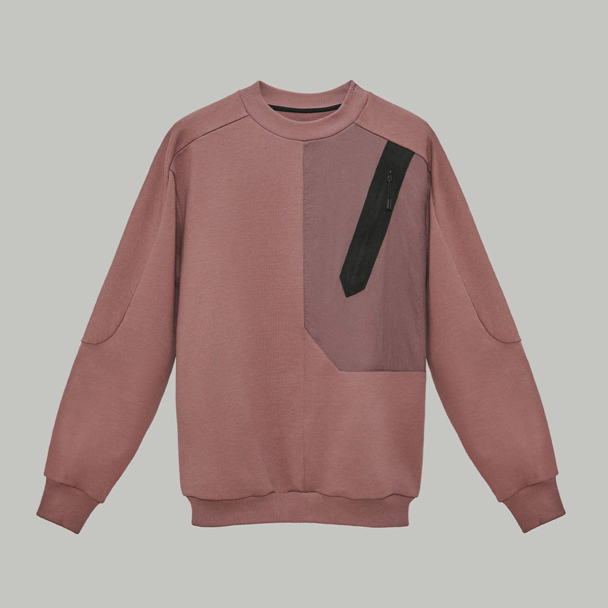 Diagonal Nylon Pocket Sweatshirt Gen.1 RD-DGNLNPSS_GEN.1 PINK