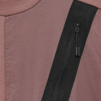 Diagonal Nylon Pocket Sweatshirt Gen.1 RD-DGNLNPSS_GEN.1 PINK