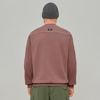 Diagonal Nylon Pocket Sweatshirt Gen.1 RD-DGNLNPSS_GEN.1 PINK