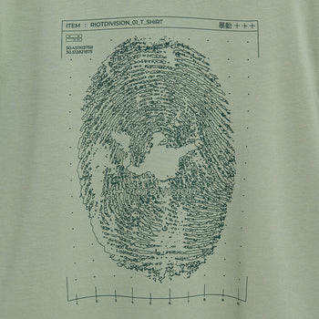 Fingerprint T-Shirt RD-FPTS GREEN