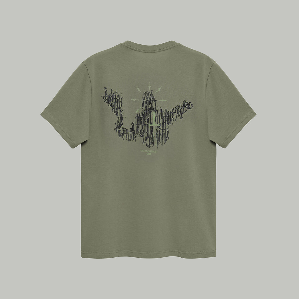 Broken Swords T-Shirt RD-BSTS GREEN