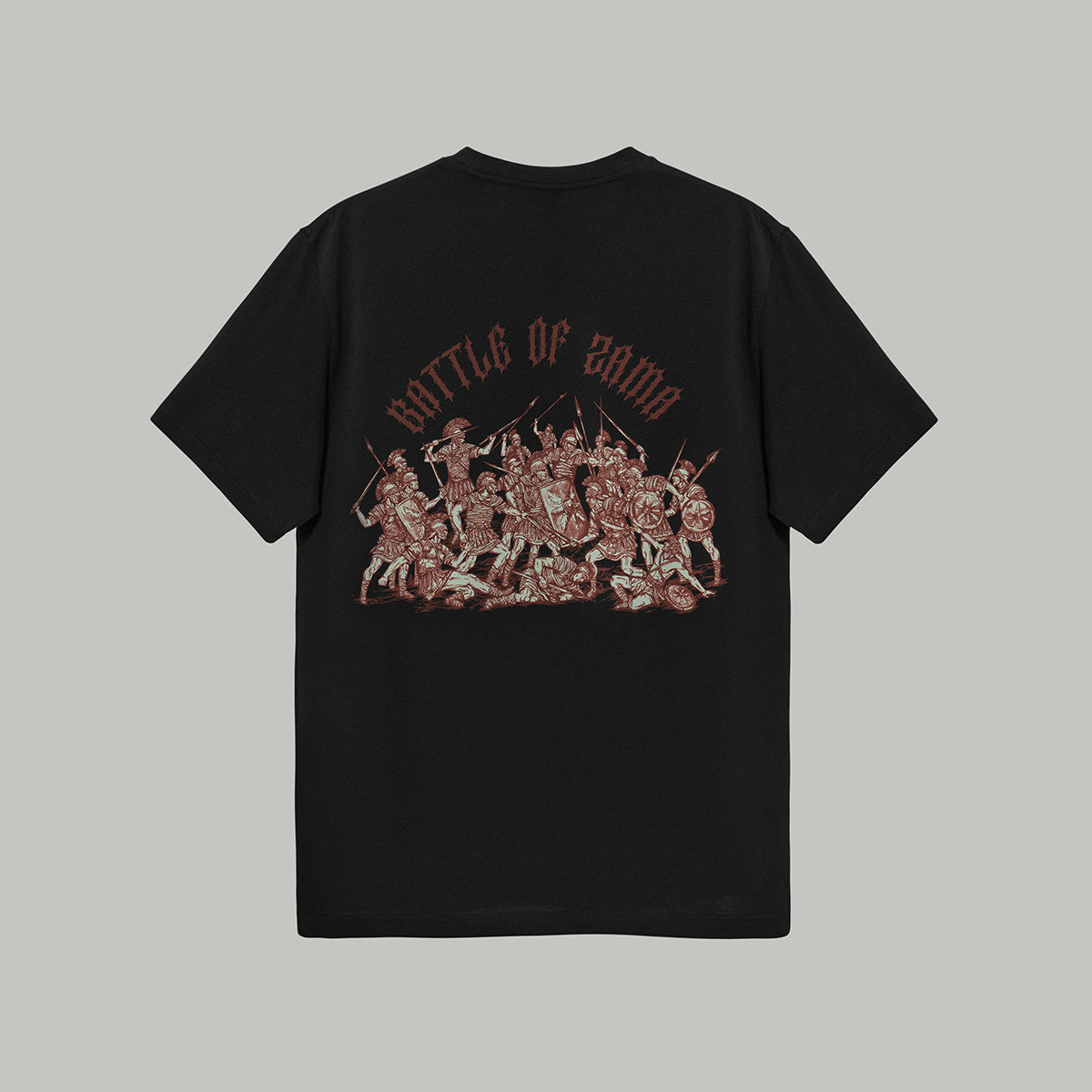 Battle Of Zama T-Shirt RD-BOZTS BLACK