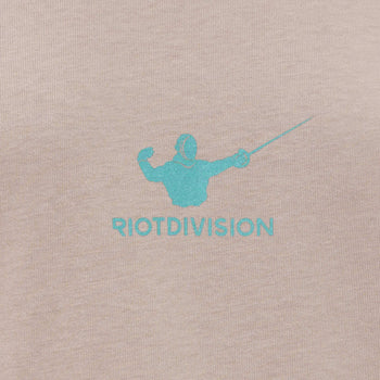 Olga Kharlan X RIOTDIVISION X UANIMALS T-Shirt RD-OKXRDUATSW BEIGE