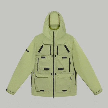 Multipockets Transformable Jacket Gen.1 RD-MLTPTJ_GEN.1 GREEN